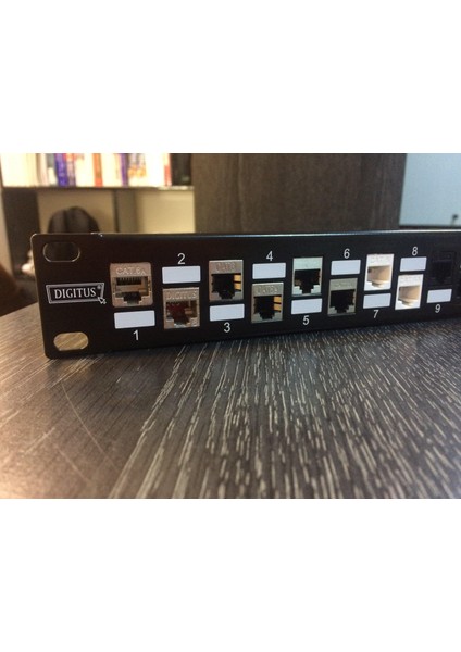 DN-91412 24'lü 1u Siyah Boş Patch Panel fırsatları