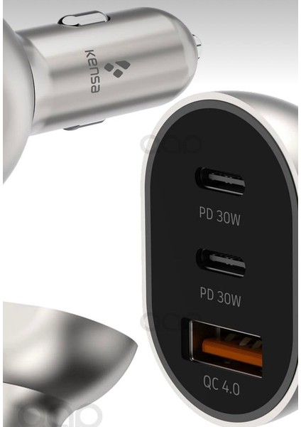 100 Watt Type-C + Usb-A Araç Şarj Aleti iPhone & Android & Notebook Araç Içi Şarj Cihazı fırsatları