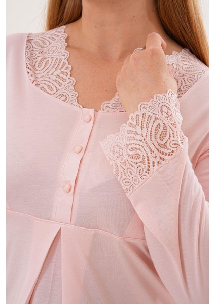 Mecit 5808 Pudra Hamile Lohusa Pijama Takımı fırsatları