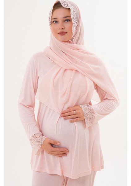 Mecit 5808 Pudra Hamile Lohusa Pijama Takımı indirimleri