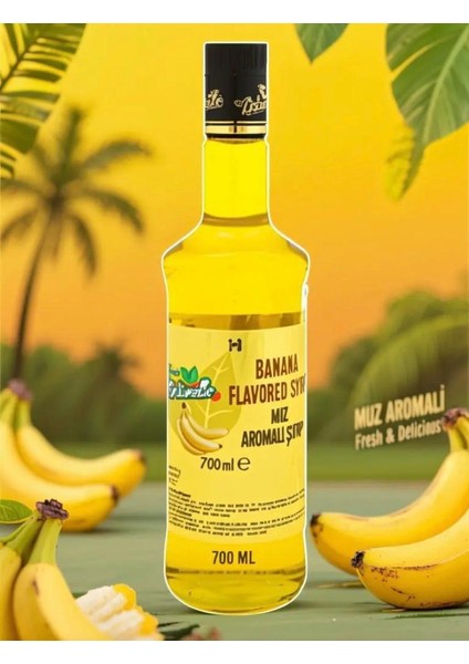 Muz Aromalı Şurup 700 ml