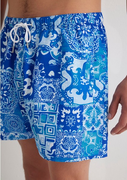 Mavi Kısa Deniz Şortu 0911896-24367