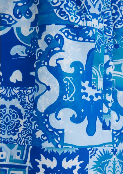 Mavi Kısa Deniz Şortu 0911896-24367