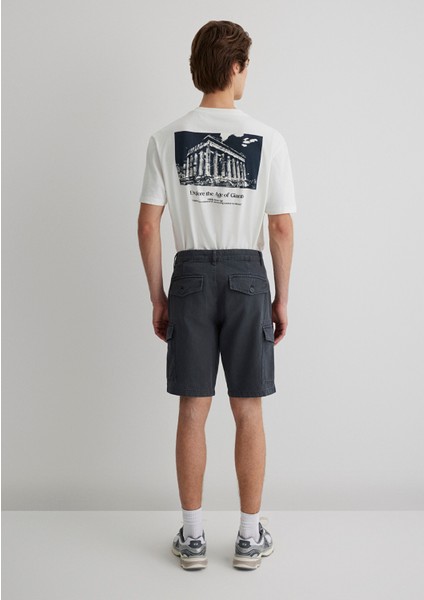 Antrasit Kargo Şort 0410287-80776