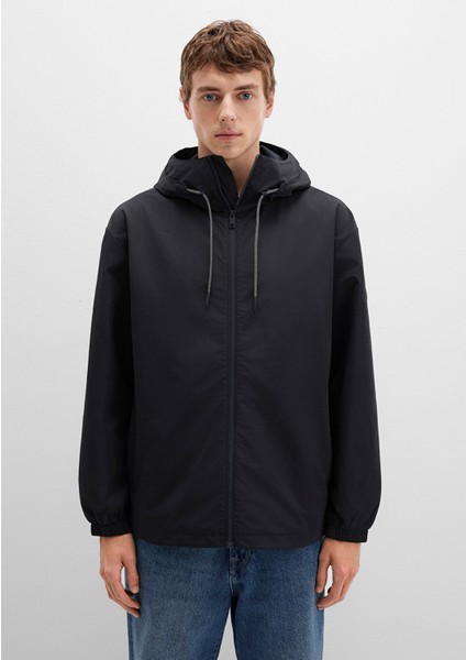Kapüşonlu Siyah Mont 0110641-71379