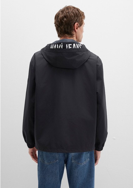 Kapüşonlu Siyah Mont 0110641-71379