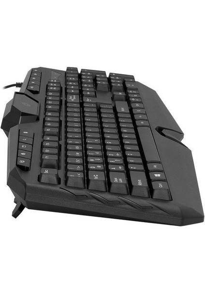 FK-4865QU USB Q Işıklı mm Siyah indirimleri