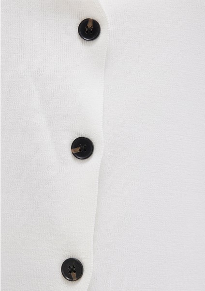 Beyaz Triko Yelek 1710694-620