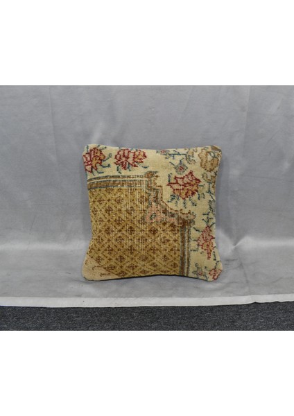 Vintage El Dokuma Dekoratif Halı Kırlent Yastık Kılıfı 6481 fiyatları