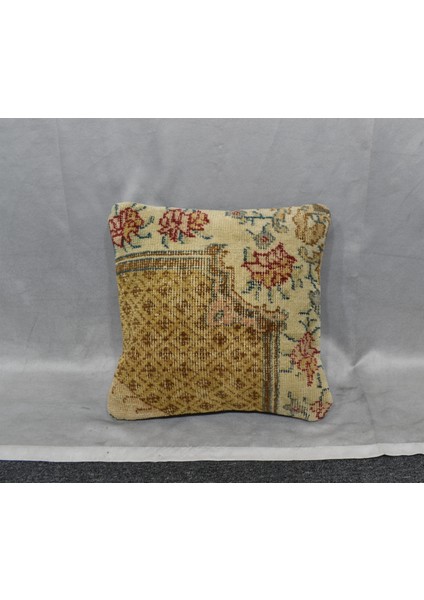 Vintage El Dokuma Dekoratif Halı Kırlent Yastık Kılıfı 6481 modelleri