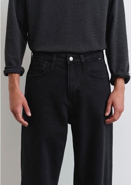 Atlanta Street Yıkamalı Kuzguni Siyah Jean Pantolon 0010305-90980