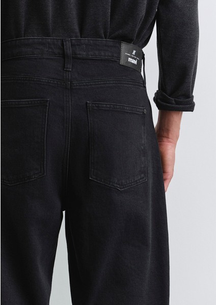 Atlanta Street Yıkamalı Kuzguni Siyah Jean Pantolon 0010305-90980