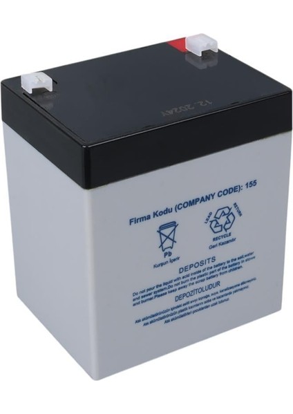 YH-125.0 12 Volt - 5 Amper Akü (90x70x101 mm)