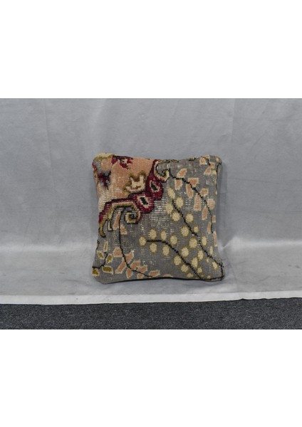 Vintage El Dokuma Dekoratif Halı Kırlent Yastık Kılıfı 6467 modelleri