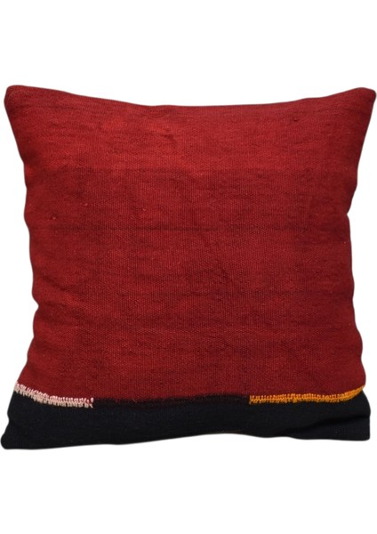 Yeni El Dokuma Dekoratif Kilim Kırlent Yastık Kılıfı 6457