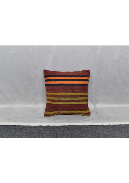Yeni El Dokuma Dekoratif Kilim Kırlent Yastık Kılıfı 6487 modelleri