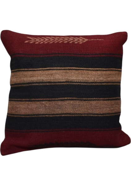 Yeni El Dokuma Dekoratif Kilim Kırlent Yastık Kılıfı 6471