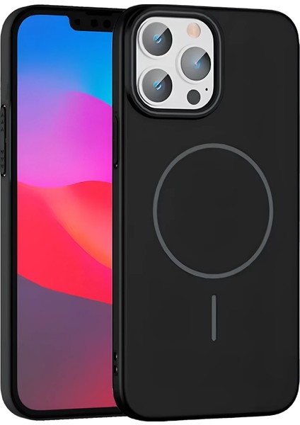 Xmpdby Joko Iphone 15 Pro Max Broş Magsafe Kapak - Siyah