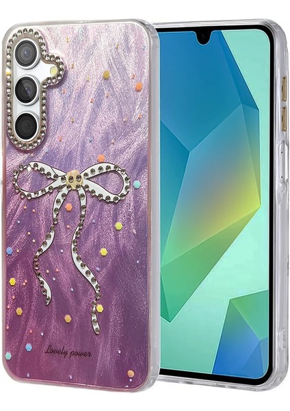 Xmpdby Newface Samsung Galaxy S24 Fe Kılıf Blade Aynalı Desenli Kapak - Desen 1