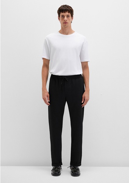 Mavi Black Siyah Örme Pantolon 0010513-900