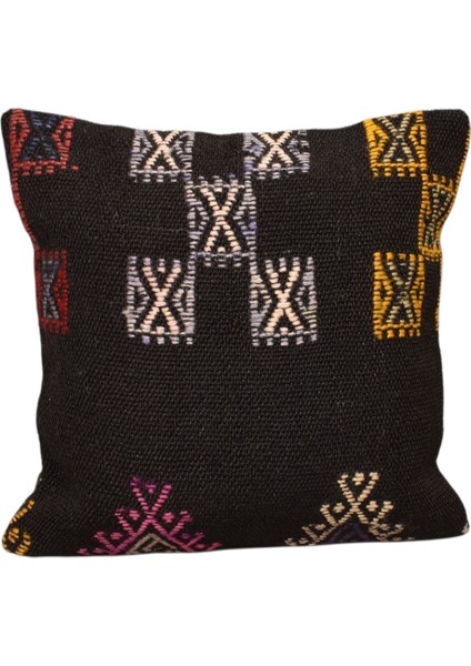 El Dokuma Kilim Kırlent Yastık Kılıfı 0207 - Yeni - Çok Renkli fiyatları