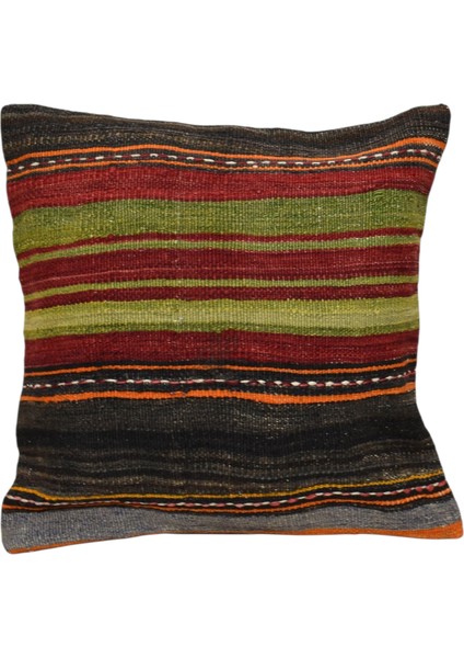 El Dokuma Kilim Kırlent Yastık Kılıfı 0203 - Yeni - Çok Renkli fiyatları