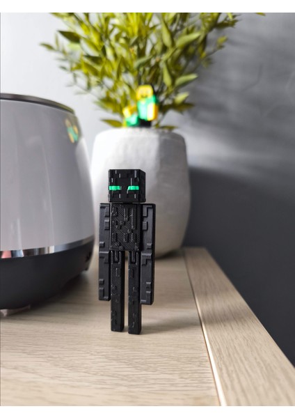 Minecraft Enderman & Wither Skeleton 2’li Figür Seti - Hareketli 3D Baskı Oyuncak fiyatları