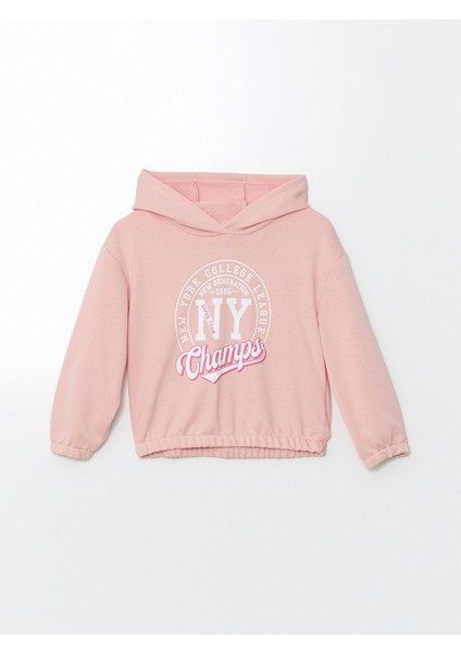 Yeni Sezon Kapüşonlu Kız Çocuk Sweatshirt