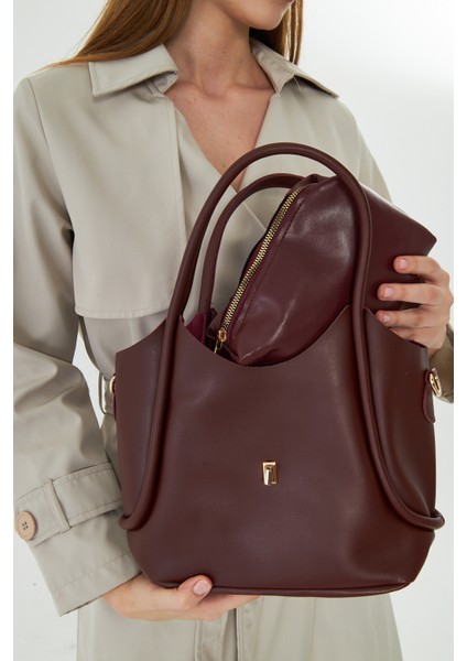 Arlina Bordo Çapraz Askılı Yavrulu Kadın Omuz, Kol ve El Çantası fiyatları