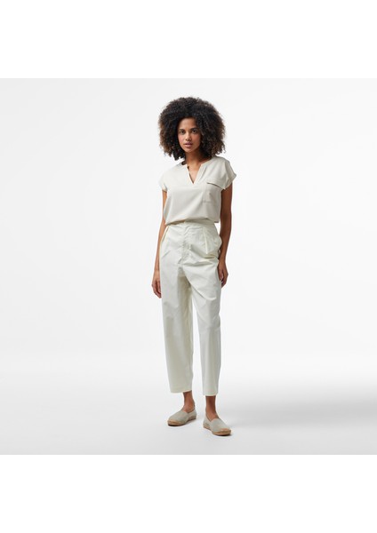 Kadın Bej Relaxed Fit Gömlek 55W090T.1AS modelleri