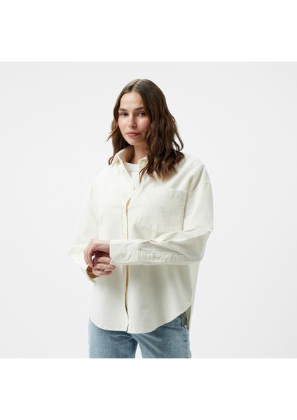 Kadın Beyaz Regular Fit Gömlek 47W508T.1MA