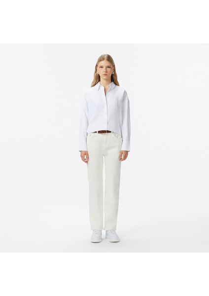 Kadın Beyaz Oversize Gömlek 57W220T.1BW modelleri