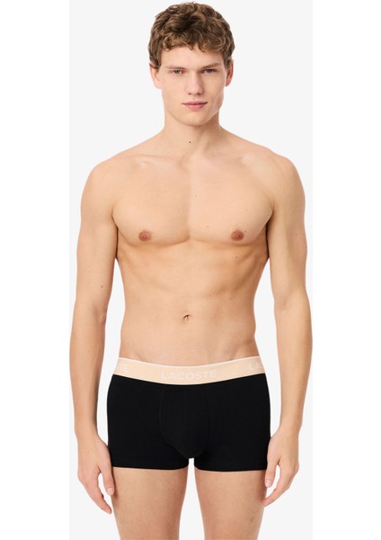 Erkek 3'lü Siyah Boxer 5H1297 I3W