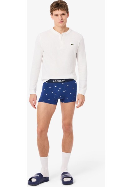 Erkek Desenli 3'lü Renkli Boxer 5H1299 W3T