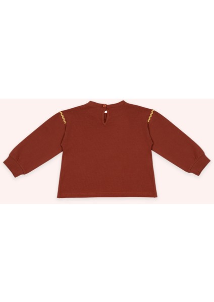 Kız Bebek Baskılı Kiremit Tişört fiyatları