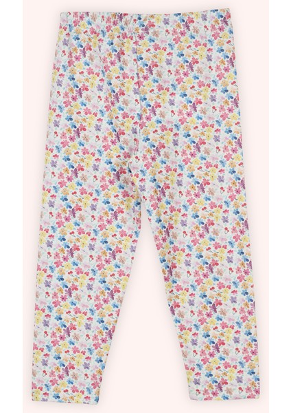 Kız Bebek Desenli Pembe Tayt modelleri