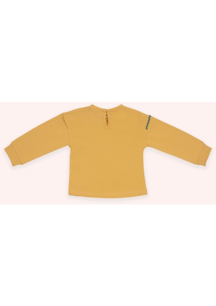 Kız Bebek Baskılı Sarı Tişört fiyatları