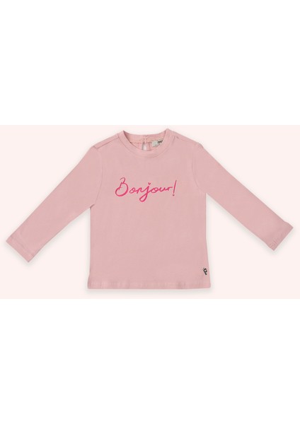 Kız Bebek Pembe Tişört
