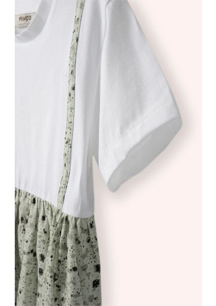 Kız Çocuk Kısa Kollu Ekru Tişört fiyatları