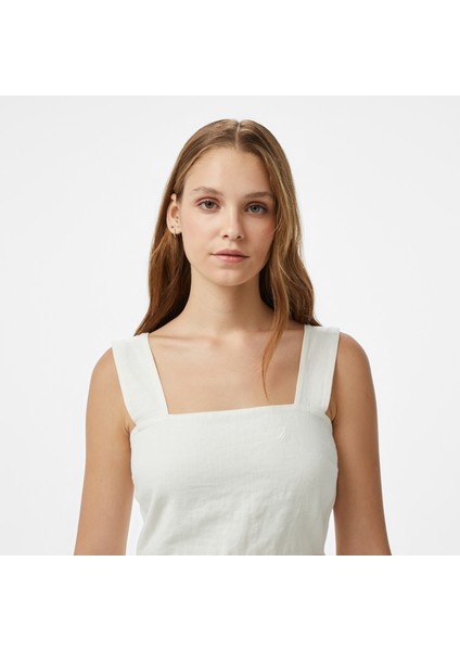 Kadın Beyaz Regular Fit Elbise fırsatları