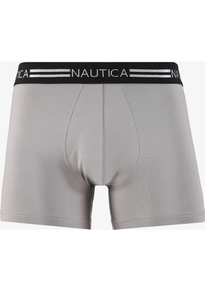 Erkek Gri Standart Fit 3'lü Boxer modelleri