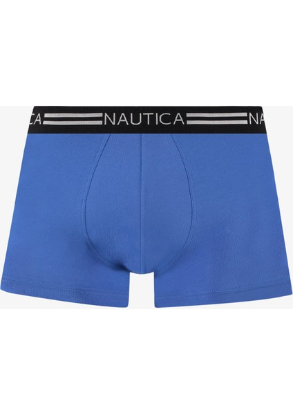 Erkek Mavi Standart Fit 3'lü Boxer modelleri