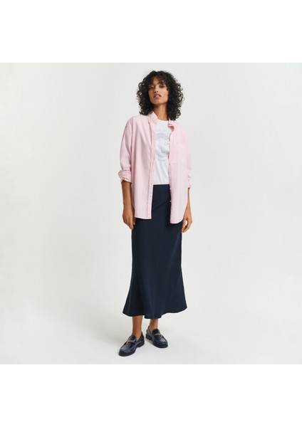 Kadın Lacivert Regular Fit Etek