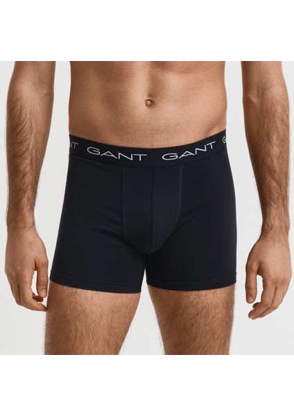 Erkek Siyah Slim Fit Logolu Boxer fiyatları