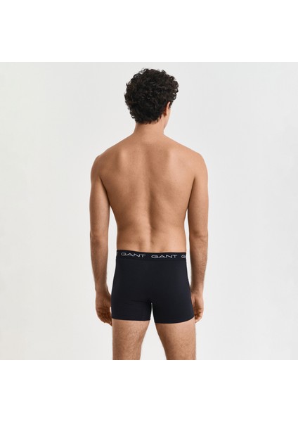 Erkek Siyah Slim Fit Logolu Boxer modelleri