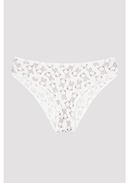 Kız Çocuk G.Bunny Çok Renkli 3lü Külot Yumuşak Dokulu Rahat Tasarım fiyatları