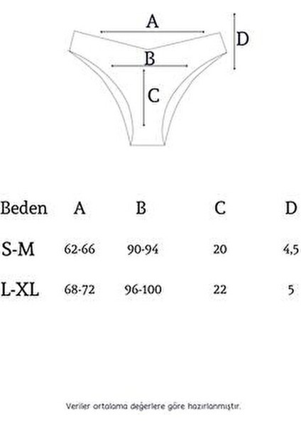 Kadın Dikişsiz Lazer Külot %90 Polyester %5 Elastan %5 Pamuk 3 Adet Paket fırsatları