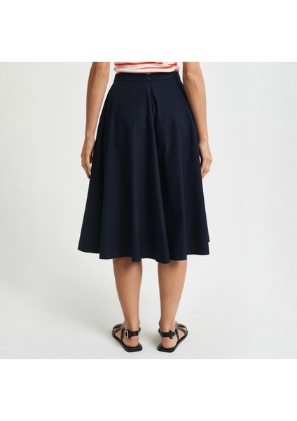 Kadın Lacivert Loose Fit Etek modelleri