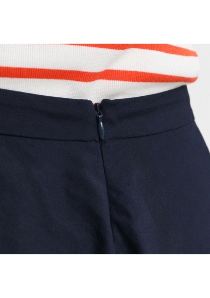 Kadın Lacivert Loose Fit Etek