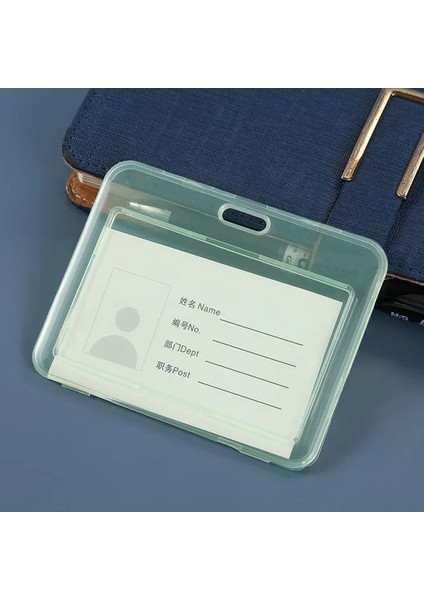Yeşil 1 Adet Şeffaf Kart Tutucu Öğrenci Otobüsü Kart Kapağı Geri Çekilebilir Rozet Tutucu Kadın Erkek Iş Kredi Kartları Banka Kimlik Kartı Kılıfı (Yurt Dışından)
